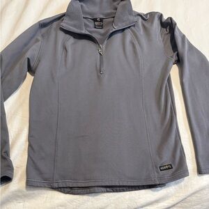 Kerrits Horse Fleece Lined Women's 1/4 Zip Equestrain Long Sleeve Shirt Small